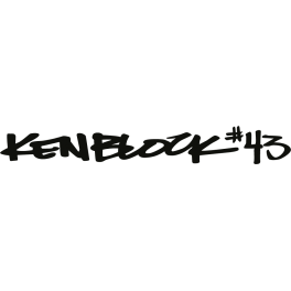 Stickers logo Ken Block 43