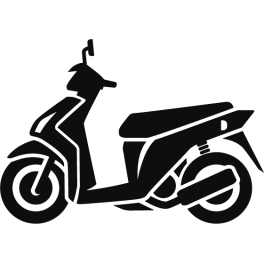 Stickers scooter ville 