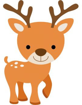 Stickers faon bambi cerf 