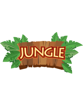 Stickers panneau jungle