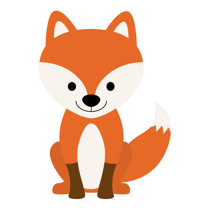 Stickers Bebe Renard Color Stickers Stickers Bebe Renard Color Stickers