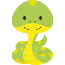 Stickers Bebe Serpent Color Stickers Stickers Bebe Serpent Color Stickers