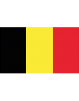 Stickers drapeau Belgique