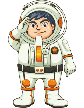 Stickers astronaute enfant 