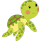  Stickers bébé tortue
