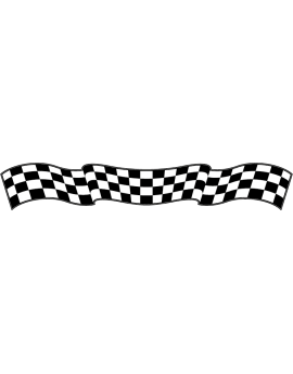 Stickers damier circuit