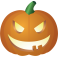 Stickers citrouille haloween