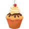 Stickers cupcake