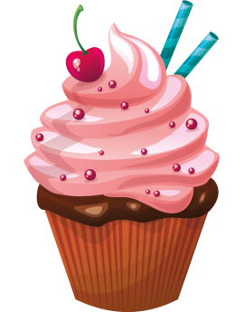 Stickers cupcake