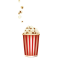 Stickers verre pop corn