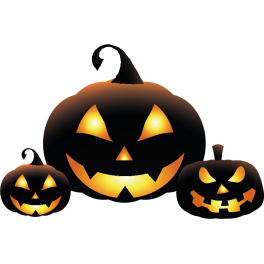 Stickers kit citrouille halloween 