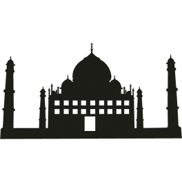 stickers Taj Mahal Orient