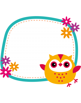 Stickers hibou velleda