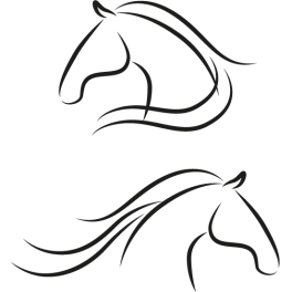 Stickers kit chevaux design moderne