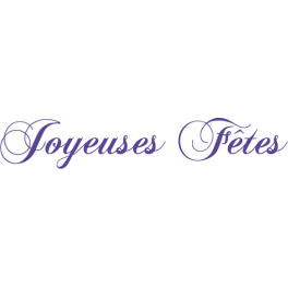 Stickers joyeuses fêtes