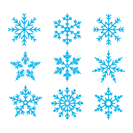 Stickers kit flocon de neige