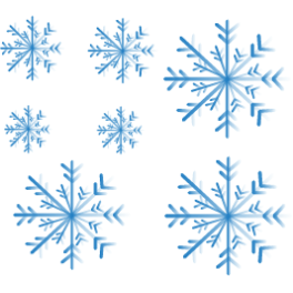 Stickers kit flocons de neige