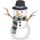 Stickers bonhomme de neige