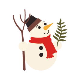 Stickers bonhomme de neige