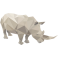 Stickers enfant rhinocéros  polygonal moderne design 