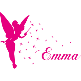 Stickers Fée prénom Emma