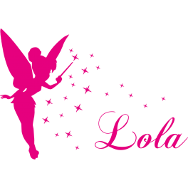 Stickers Fée prénom Lola