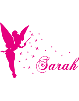 Stickers Fée prénom Sarah