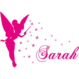 Stickers Fée prénom Sarah