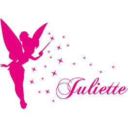 Stickers Fée prénom Juliette