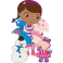 Stickers Docteur La Peluche et compagnie