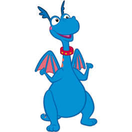 Stickers dragon Docteur La Peluche