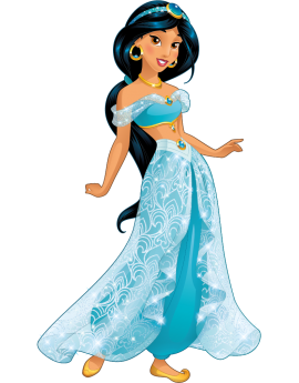 Stickers princesse disney Jasmine