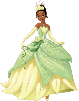 Stickers princesse disney Tiana 