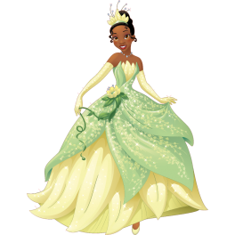 Stickers princesse disney Tiana 