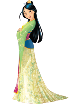 Stickers princesse disney Mulan