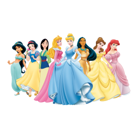 Stickers princesses Disney