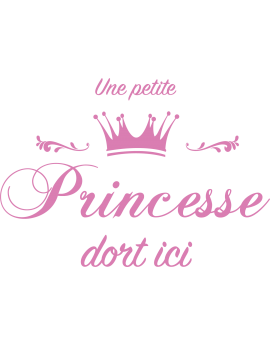 Stickers citation princesse