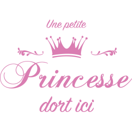Stickers citation princesse