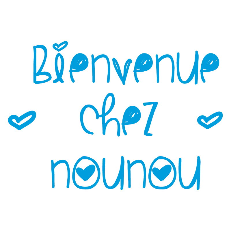 Stickers Bienvenue Chez Nounou Color Stickers