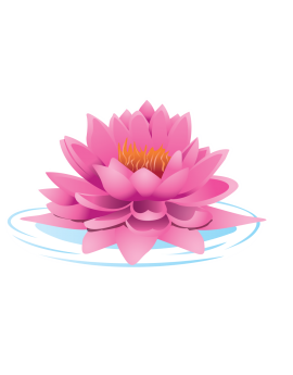 Sticker Fleur de Lotus