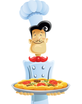 Sticker cuisine Chef Pizzaïolo