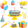 Kit Stickers anniversaire fête