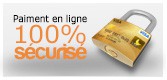 Paiement 100% sécurisé